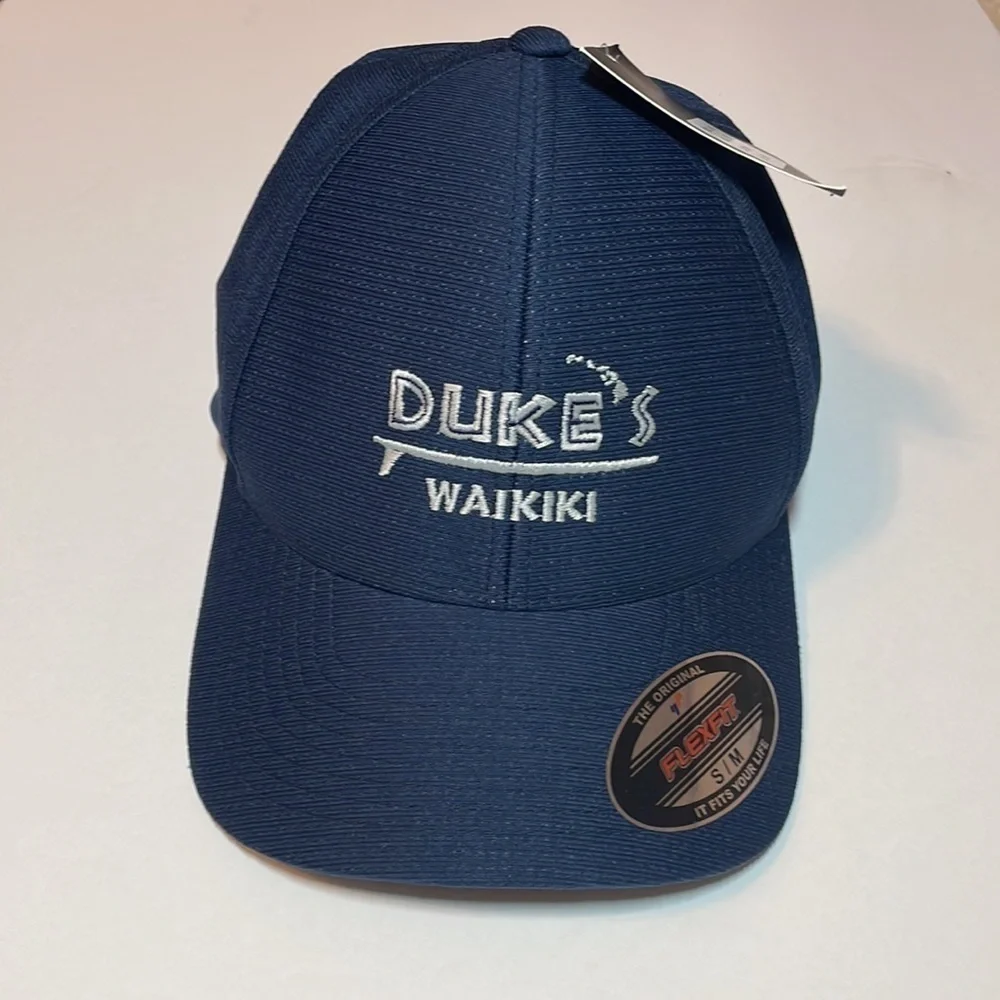 NWT Duke’s Waikiki Hawaii Baseball Hat flex fit - Picture 6 of 7